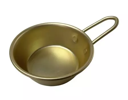 Maekawa Metal Aluminum Handmade Makgeolli Cup 11cm Gold