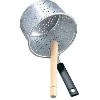 Maekawa Metal Industry Maekawa Metal Alumite PC Pattern Miso Shi strainer Small Co., Ltd. (with bar) (105) серебряный
