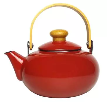Maekawa Metal Maekawa Metal Miyabi Enamel Kettle Red 2.0L