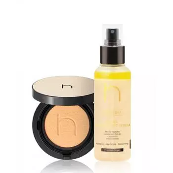 Mael Glow Zero Fit Cushion+ Double Shot Mist Serum No.1 PURE+ DOUBLE SHOT