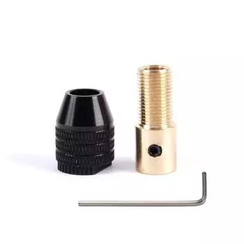 Maerike Регулируемый 0,3-3,5 мм комплект трехкулачковых патронов для вала двигателя 2.0mm hole three-piece set