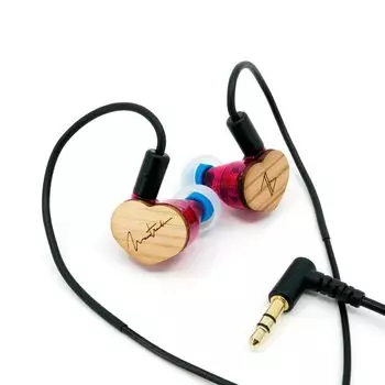 Maestraudio MA910SR DC с 10-мм графеновым динамическим драйвером, 9-мм керамическим твитером, изготовленным по технологии SAHP из натурального кедра Dominami, оптимизированной для струнных инструментов.