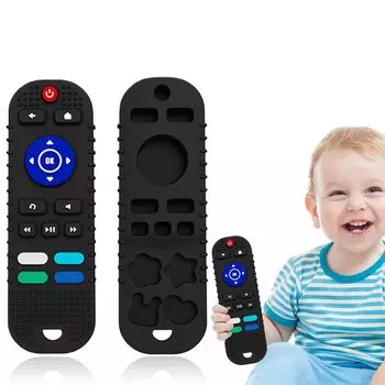 MAEXUS Baby Teething Remote Control Baby Teething Baby Teething Игрушка для жевания из пищевого силикона для прорезывания зубов для младенцев Месяцы Игрушка, Игрушка, Соска, Стержень, Игрушка,