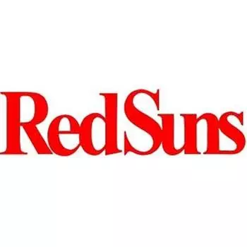 MAF - Initial D Anime Red Sun Logo Vinyl Decal Red 5.5 - Наклейка для ноутбука, окна автомобиля, грузовика, стены