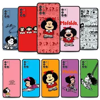 Mafalda Celular для Samsung A41 A12 A31 A32 4g A02s A21s A71 A51 A52 A72 A03s A53 A33 A13 A52s 5g A23 A22 чехол для телефона For Samsung A73 5G