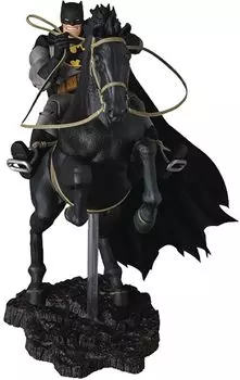 MAFEX BATMAN HORSE Batman Horse Dark Knight Высота 250 мм Окрашенная фигурка № 205 & & (Возвращение) приблизительно. Немасштабируемый