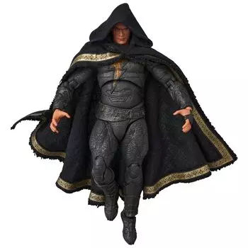 MAFEX BLACK ADAM Черный Адам Высота 165 мм Окрашенная фигурка № 224 приблизительно. Немасштабируемый