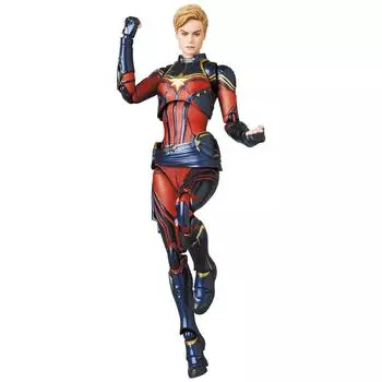 MAFEX CAPTAIN MARVEL Капитан Марвел Финал Высота 150 мм Окрашенная фигурка № 163 Вер.. ок.