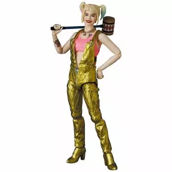MAFEX HARLEY QUINN КОМБИНЕЗОН Харли Квинн Версия Высота 150 мм Окрашенная фигурка № 153 прибл.