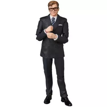 MAFEX Kingsman Гари Анвин Высота 145 мм Окрашенная готовая фигурка № 072 (Эггси) ок.