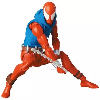 MAFEX MAFEX АЛЫЙ ПАУК Алый паук Общая высота 155 мм окрашенная фигурка № 186 (КОМИКС Вер.) приблизительно. не масштабный