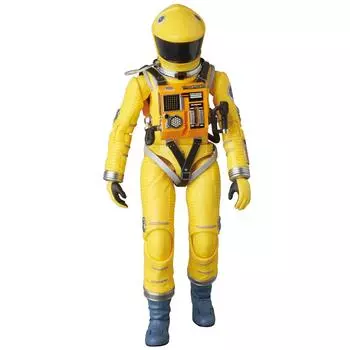 MAFEX SPACE SWIT YELLOW - окрашенная в космос фигурка.. Одиссея 2001 года Немасштабный ABS&ATBC-ПВХ жёлтый