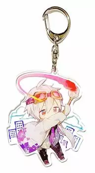 Mafumafu Artifact Meeting High Touch Official Merchandise Acrylic Keychain Kagura-iro Fan & Event Scientific Art ver.