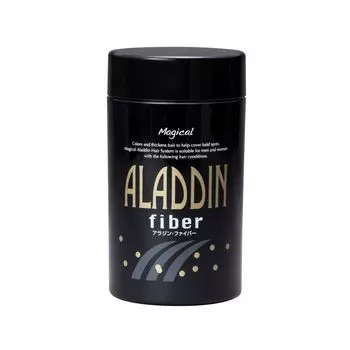MAG aladdin Aladdin Fiber Volume Up Утолщение волос Истончение волос Седые волосы Тонкие волосы Скрытие седых волос (30 г / Порошок/Черный) волосы, выпадение,