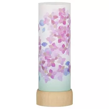 Магазин буддийских алтарей Takita Shoten Бонский фонарь Мини-бонский фонарь Сараса Гортензия Светодиодный Беспроводной Высота 19см х Ширина Подвесной фонарь Сертификат в комплекте