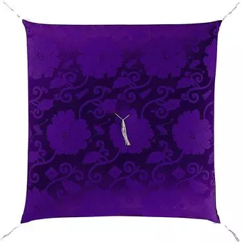 Магазин буддийских алтарей Такита Шотен Гозен Забутон Калоян Донсу Фиолетовая поминальная служба Буддийский алтарь Буддийский храм Обон Забутон Обон Изготовление принадлежностей фиолетовый