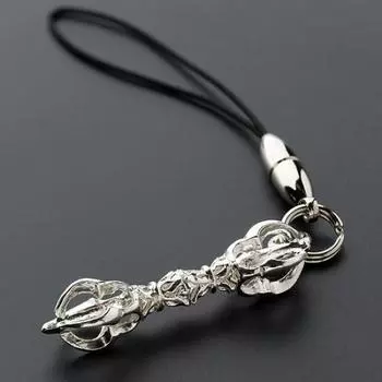 Магазин буддийского алтаря Takita Shoten Серебряный ремешок для пестика Буддийские инструменты, используемые в эзотерических буддийских ритуалах в храме Буддийский ручной ваджрный пестик