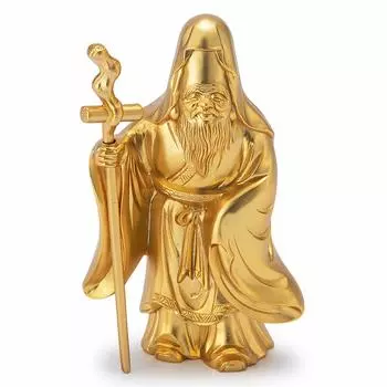 Магазин буддийского алтаря Takita Shoten Статуя Будды Good Seven Lucky Fukurokuju x Width от Hideun Процветающий хороший хороший отпугивающий зло, выпущенный Takita