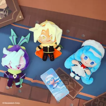 [Магазин Cookie Run] 3 вида брелоков для кукол Tower of Adventure Kohlrabi-flavored cookies