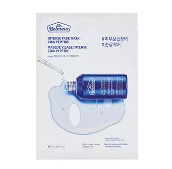 МАГАЗИН ДЛЯ ЛИЦА Dr. Belmeur Ampoule Mask Cica Peptide 40ml * 5PCS