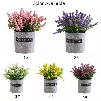 Магазин искусственных цветов Лаванда Офисный декор