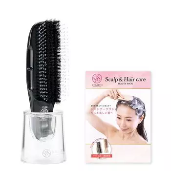 Магазин Лечение Кисть Cure Black Профессиональная спецификация Официальная книга красоты включена [Официальный эксклюзив] S HEART S (Сердце S) Сердце S чёрный