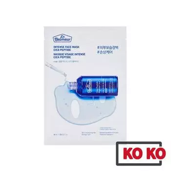 [МАГАЗИН ЛИЦА] Доктор. Belmeur Intense Sheet Mask Cica Peptide 40 мл