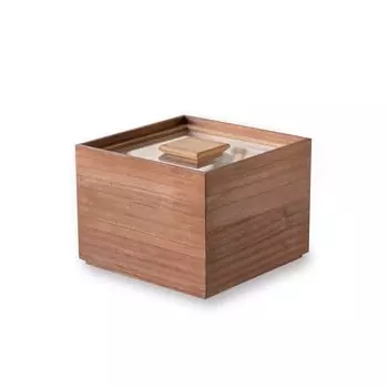Магазин Masuda Kiribako Ящик для риса Paulownia с чашкой для риса Shibu Rice Stocker Контейнер для хранения еды Paulownia в Японии Деревянный рис Коричневый рис
