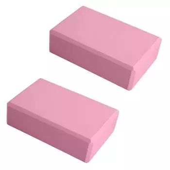 Магазин MaT Yoga Block Soft Block Легкий набор для йоги и фитнеса Core Stretch из 2 штук (розовый) розовый