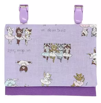 Магазин Moving Pocket Clip Pocket Pouch для старшей начальной школы Simple Pocket Made in Purple Pok [Jewelry M] Классы, Студенты, Девочки, Дети,