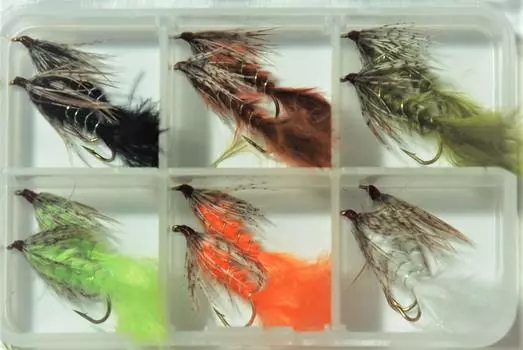 Магазин мушек Полный набор мушек SD Selection Management Fishing Spot SP Marabou Partridge 14 No. оранжевый