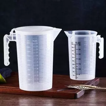 Магазин напитков, аксессуары для выпечки с крышкой, кухонный инструмент, контейнер для воды, мерный стакан, кувшин для воды 100ML
