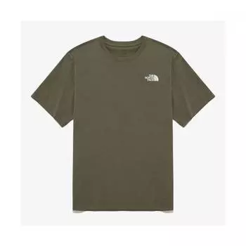 Магазин NorTh Face Оригинальная футболка NorTh Face NorTh Face NT7uq49d из хлопка с коротким рукавом 3 1796402 BROWN/85