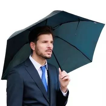 Магазин Okamoto в Харадзюку 105 г Складной зонт с ребрами из углеродного волокна и Складной мини-зонт DuPont Сверхлегкий Водоотталкивающий с тефлоновым покрытием чёрный