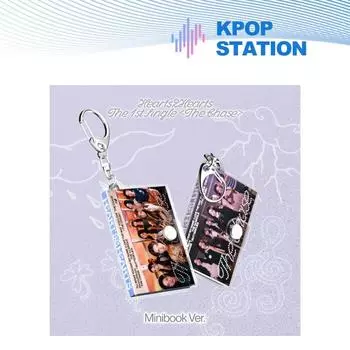 (+магазин подарков) Hearts2Hearts - 1-й сингл [The Chase] (Версия мини-книги) [Случайная версия] RANDOM