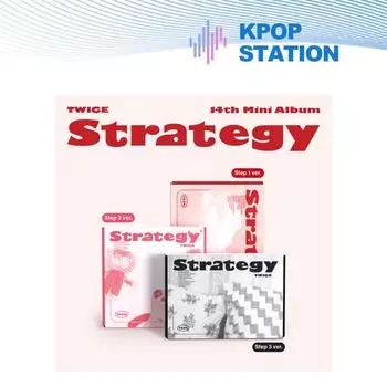 (+магазин подарков) TWICE - 14-й мини-альбом [СТРАТЕГИЯ] [Случайная версия] RANDOM