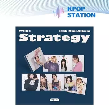 (+магазин подарков) TWICE - 14-й мини-альбом [СТРАТЕГИЯ] (Шаг 4 вер.) [Случайная версия] RANDOM
