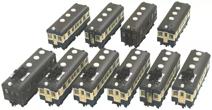 МАГАЗИН Поезд Nekomata Masukotto Часть 2 JNR 42 Series Часть 1 1939 старый Moha старый Kuha Окрашенный пластиковый набор 10 предметов КОРОБКА (1932, автомобили, 43, 58)