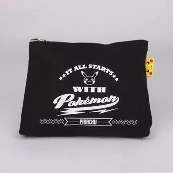 Магазин Pokemon Original Pokemon Vintage Pouch (черный), 6093009872, Популярные покемоны в Корее