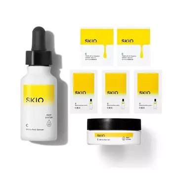 Магазин Rohto Pharmaceutical SKIO VC Series Special Kit Serum Set Pore Care Vitamin C Serum White VC Moisture Moisturizing Dry Skin Sensitive Skin Serum
