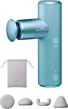 Магазин SIXPAD Power Gun Pocket Limited Set Fascia Release Gun Handy Gun Handy Massager Lightweight Mini [Официальный эксклюзив] (синий)