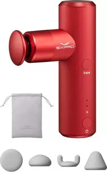 Магазин SIXPAD Power Gun Pocket Limited Set Fascia Release Gun Handy Gun Handy Massager Lightweight Mini [Официальный эксклюзив] (красный)