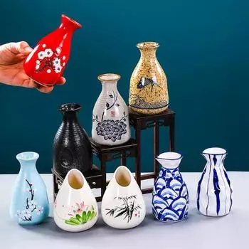 Магазин суши Сашими Тарелка Украшения Керамическая Маленькая Бутылка Сухой Лед Японская Кухня Столовые Принадлежности Ресторан Держатель Зубочистки Хранение