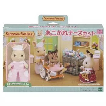 Магазин Sylvanian Families [Набор для амбициозной медсестры] H-13 ST Mark Сертификация 3 года и старше Игрушечный кукольный домик Sylvanian Families EPOCH