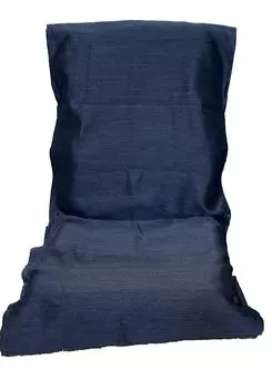 Магазин тканей Ткань и стул, устойчивые к пятнам от воды, твердые, ширина 50 см x длина 135 см, набивка, водоотталкивающая, [Темно-синий [цвет/оттенок, похожий на вереск] [1 шт.]]