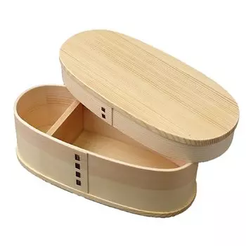 Magewappa Bento Box xx 400 мл Натуральный белый Текущая модель j-kitchens 18,5 см 8,5 см 6,3 см