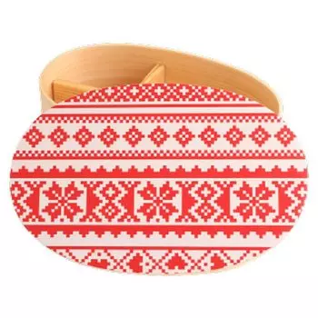 Magewappa Bento Box xx 500 мл Уретановый стиль Makie Обработка Kishu Текущая модель j-kitchens 17,5 см 11,3 см 6,3 см покрытие/Иллюстрация