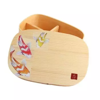 Magewappa Bento Box xx 700 мл Уретановый стиль Makie Обработка Kishu Текущая модель j-kitchens 18,5 см 12,5 см 6,8 см Покрытие/Иллюстрация