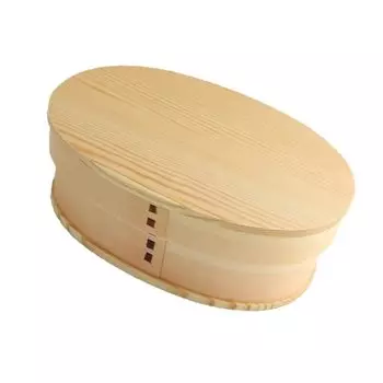 Magewappa Bento x x Natural Current Model j-kitchens Box, 18.5cm 11.5cm 6.3cm, 500ml, White,