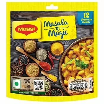 Maggi Masala Ae Magic 6 г пакетики(Пакет из 12) 12 sachets pack of 1